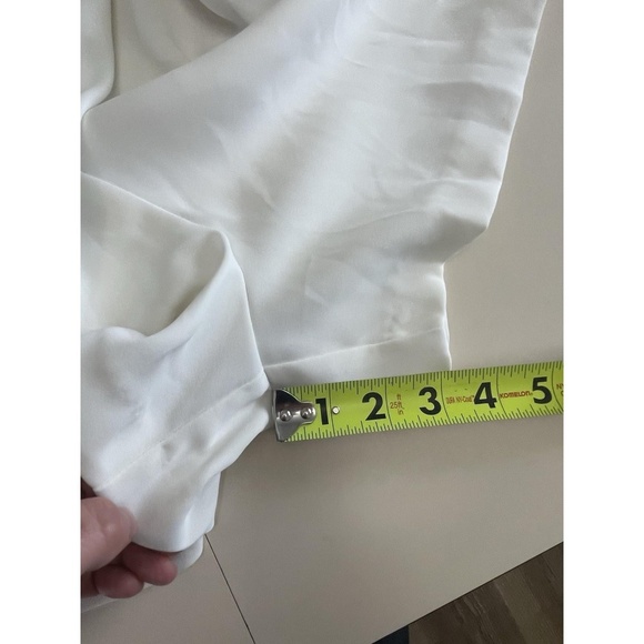 Topshop Romper Jumpsuit Cream Size 8 Pockets - Picture 11 of 12